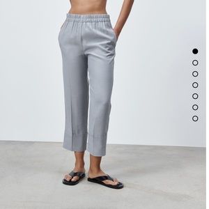 Zara Satin Effect Pants